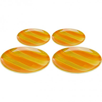 Plates Capri Ø20cm (4/set) Kare Design Plates Capri Ø20cm (4/set) Kare Design