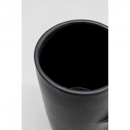 Vase Labbra 22cm noir Kare Design