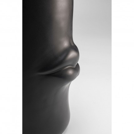 Vase Labbra 22cm noir Kare Design Vase Labbra 22cm noir Kare Design