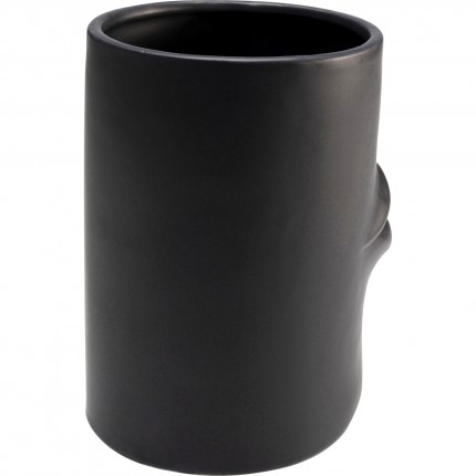 Vase Labbra 22cm noir Kare Design