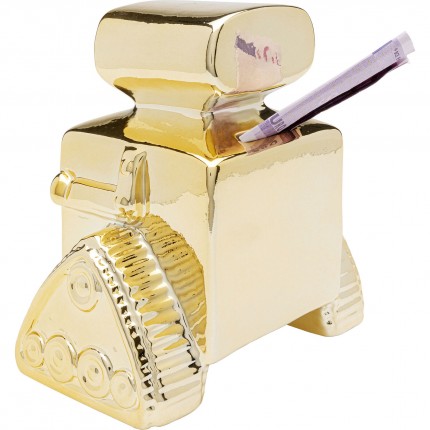 Money Box golden robot Kare Design