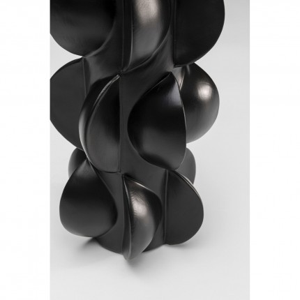 Vase Viento 35cm noir Kare Design