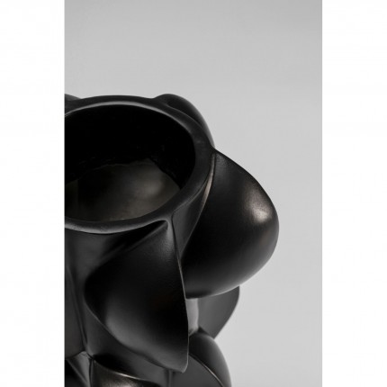 Vase Viento 35cm noir Kare Design