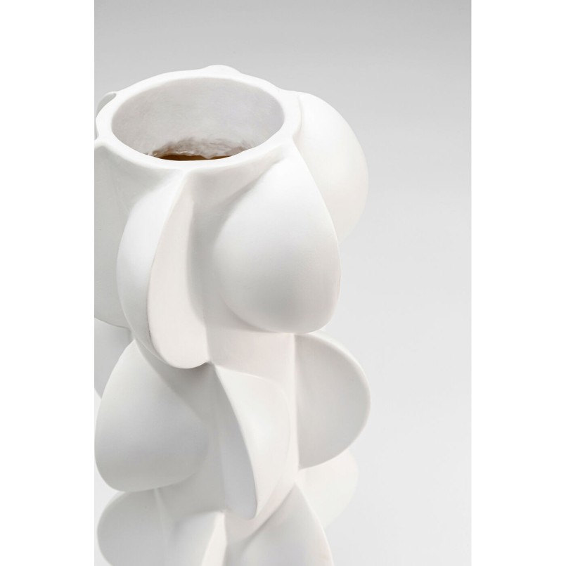 Vase Viento blanc 35cm