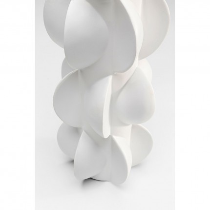 Vase Viento 35cm white Kare Design