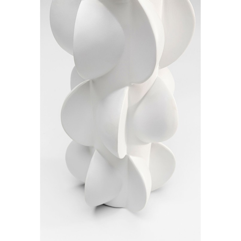 Vase Viento blanc 35cm