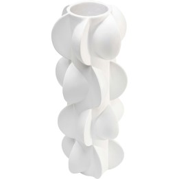 Vase Viento blanc 35cm