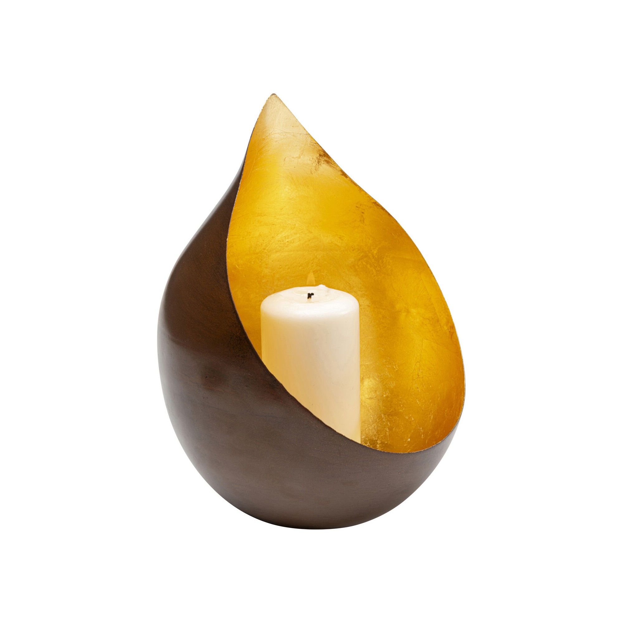 Candler Holder Uovo Drop 24cm Kare Design