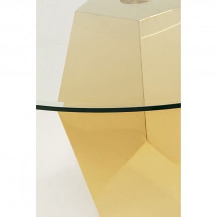 Table Ricchezza Ø130cm gold Kare Design