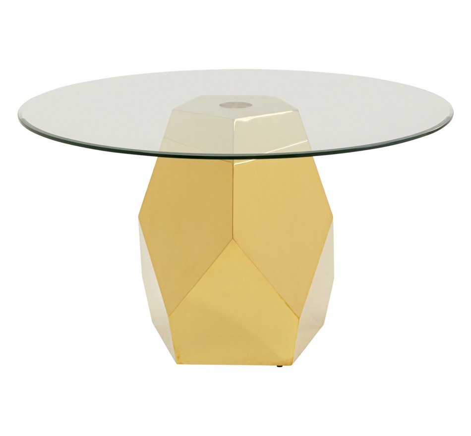 Table Ricchezza 130cm dorée Kare Design Table Ricchezza 130cm dorée Kare Design