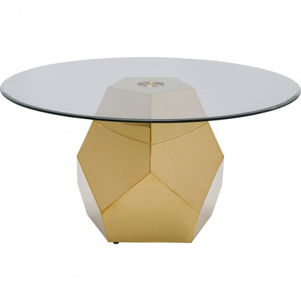 Coffee Table Ricchezza Ø90cm gold Kare Design