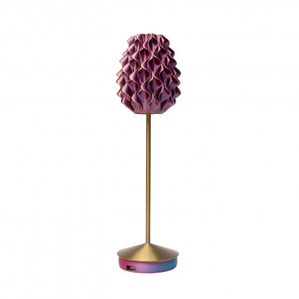 Table Lamp Swirl Gold Sunset Kare Design