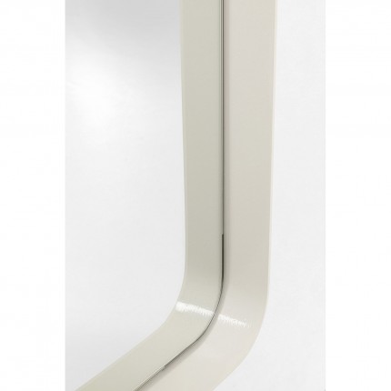 Miroir Curve rectangulaire 200x70cm beige Kare Design