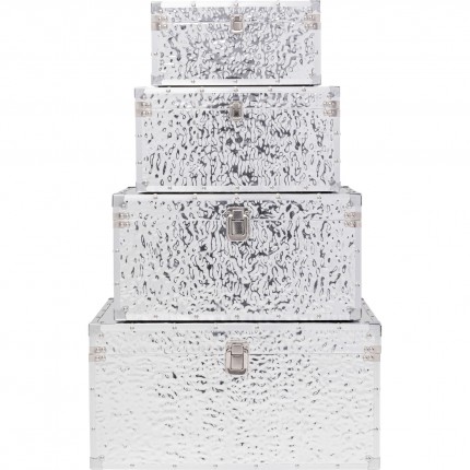 Trunks Caldera silver (4/Set) Kare Design