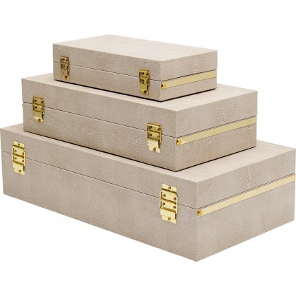 Boîtes Classy plates set de 3 Kare Design