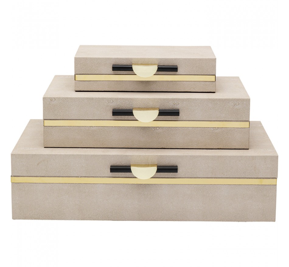 Boxes Classy Flat (3/Set) Kare Design Boxes Classy Flat (3/Set) Kare Design