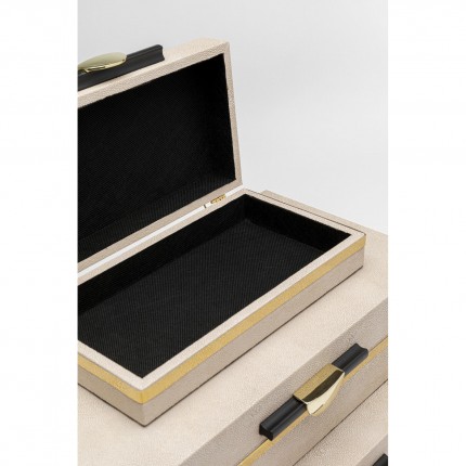 Boîtes Classy Flat set de 3 Kare Design