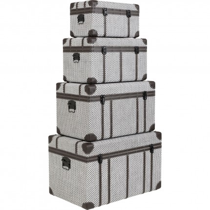 Trunks Espresso (4/Set) Kare Design