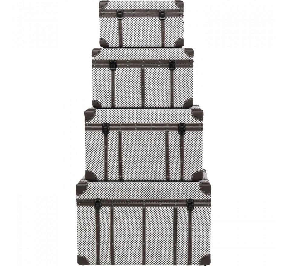 Coffres Espresso set de 4 Kare Design Coffres Espresso set de 4 Kare Design