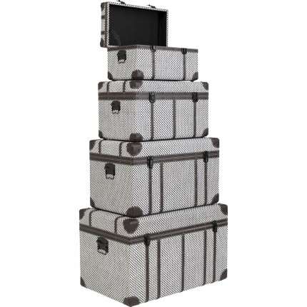 Trunks Espresso (4/Set) Kare Design