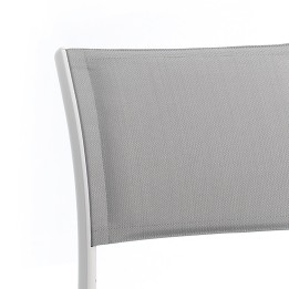 Chaise de jardin blanche et grise - Nice - Gescova