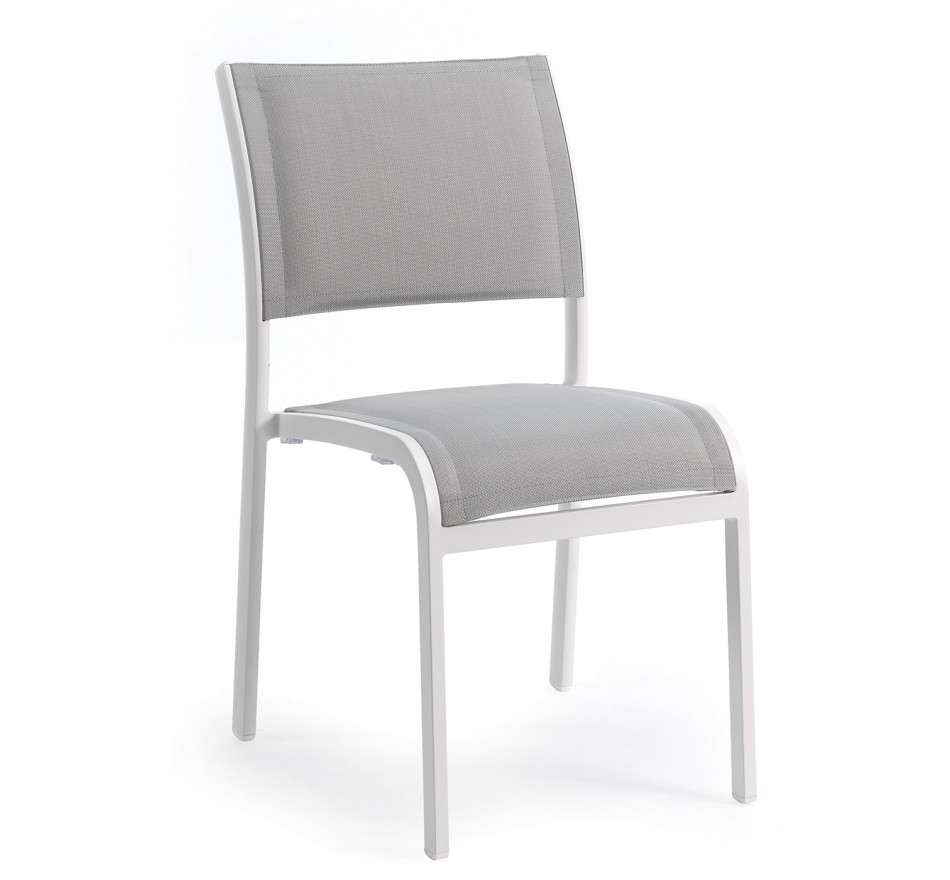 Outdoor chair Nice white and grey Gescova Outdoor chair Nice white and grey Gescova