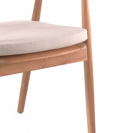 Outdoor chair with armrests Semarang Gescova