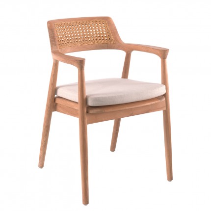 Outdoor chair with armrests Semarang Gescova