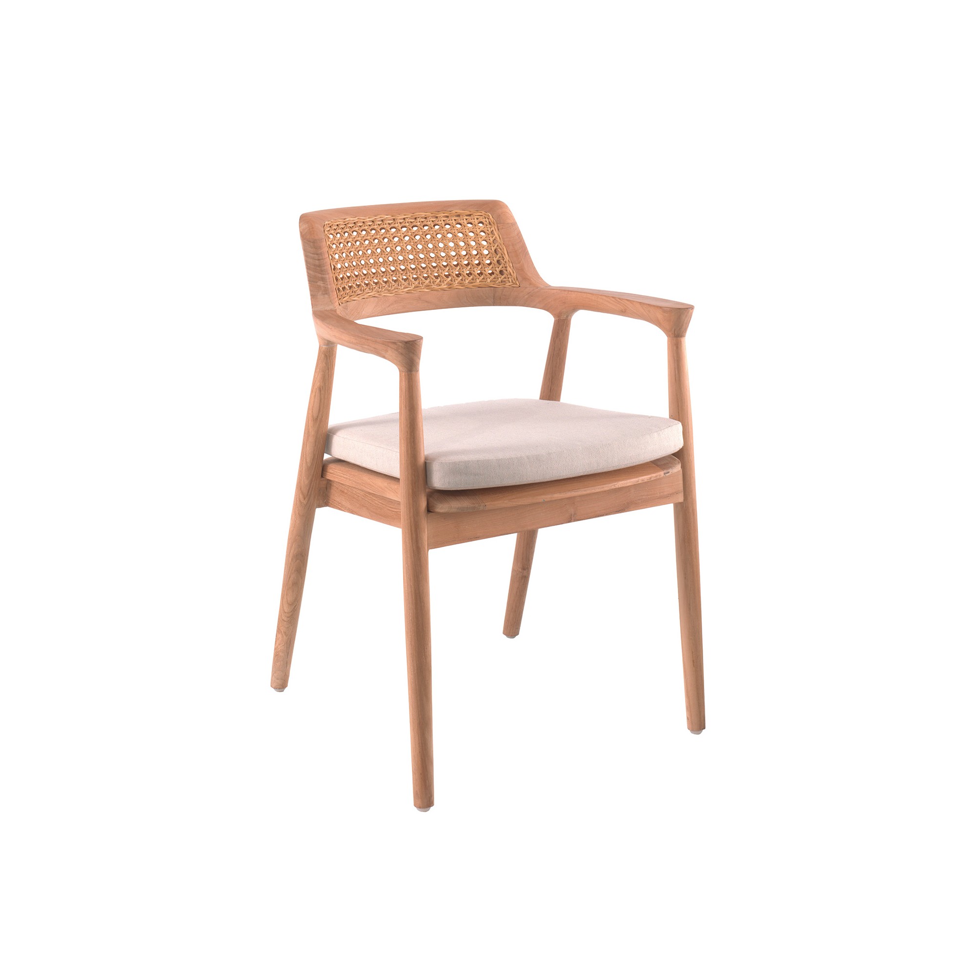 Outdoor chair with armrests Semarang Gescova