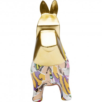 Deco gold dog graffiti Kare Design