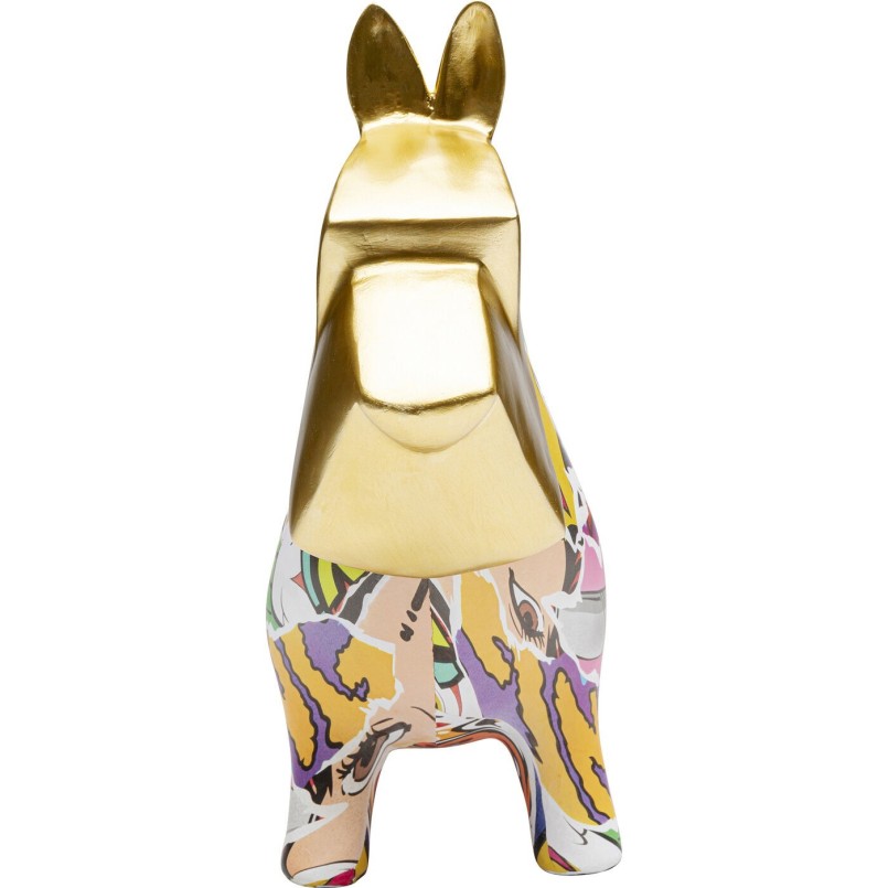 Deco gold dog graffiti Kare Design