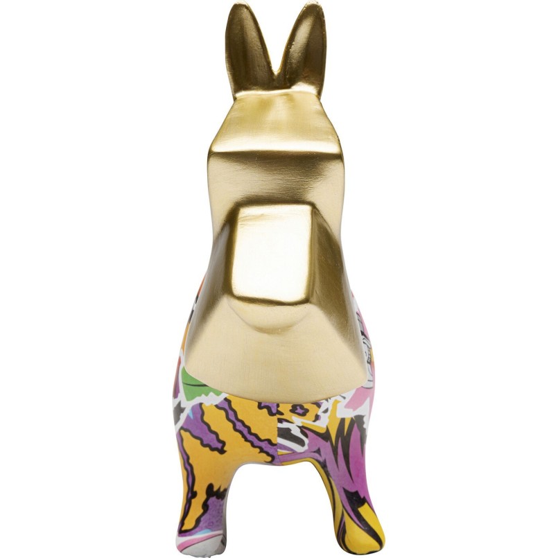 Tirelire chien graffitis multicolores - Kare Design