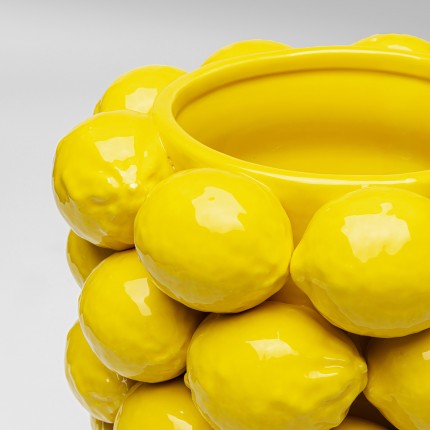 Vase citrons jaunes 43cm Kare Design