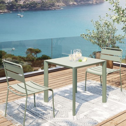 Chaise de jardin Twist verte Kare Design