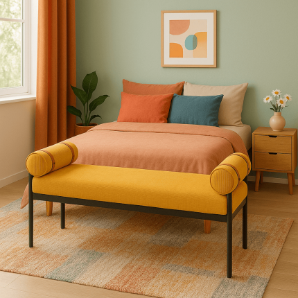 Banc Academy jaune Kare Design