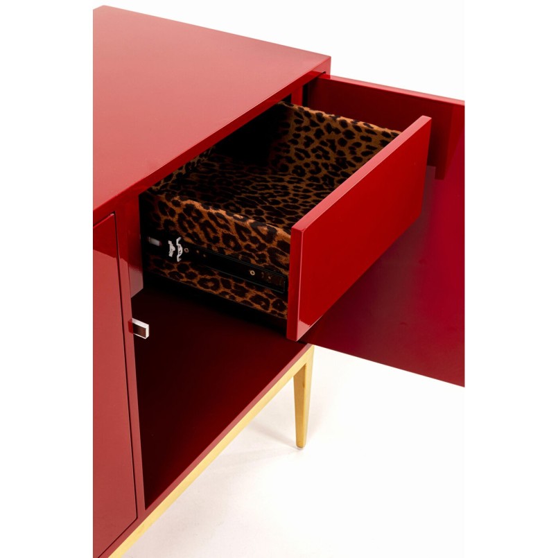 Sideboard Leone red Kare Design