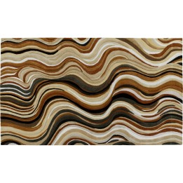 Carpet New Wave 300x200cm brown Kare Design