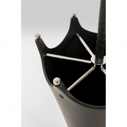Umbrella Stand Pioggia black Kare Design
