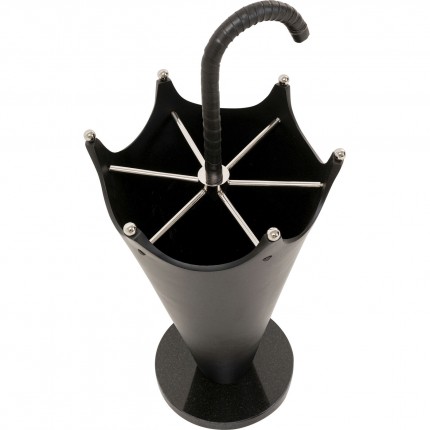 Umbrella Stand Pioggia black Kare Design
