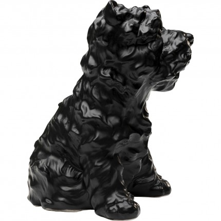 Tirelire Fox Terrier noir Kare Design