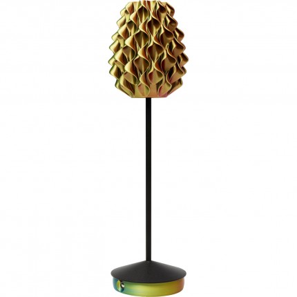 Table Lamp Swirl Black Sunset Kare Design