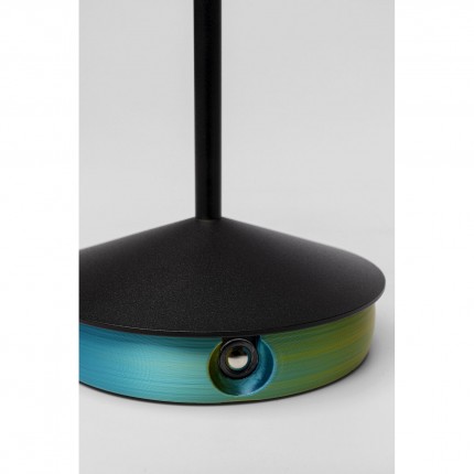 Table Lamp Swirl Black Sunset Kare Design