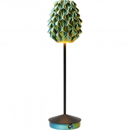 Table Lamp Swirl Black Sunset Kare Design