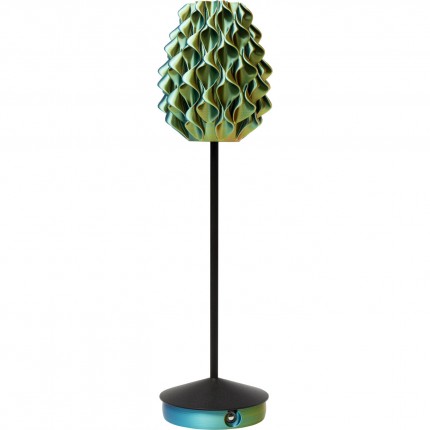 Table Lamp Swirl Black Sunset Kare Design