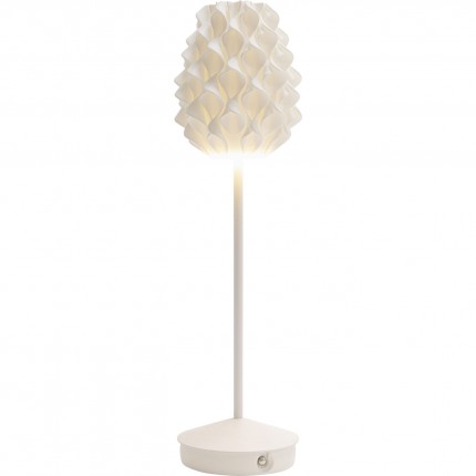Table Lamp Swirl white Kare Design