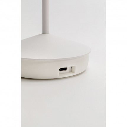 Table Lamp Swirl white Kare Design