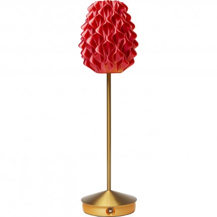 Table Lamp Swirl Gold Sunrise Kare Design