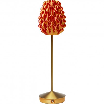 Table Lamp Swirl Gold Sunrise Kare Design