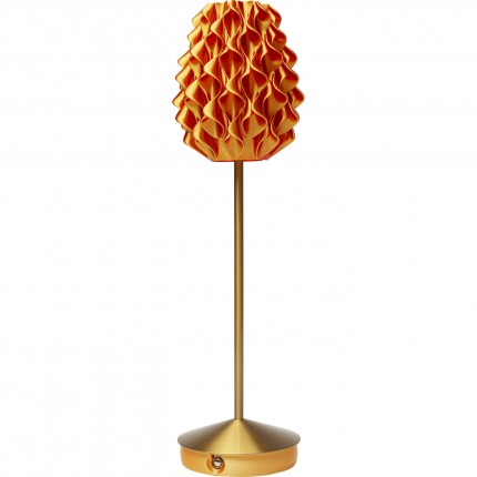 Table Lamp Swirl Gold Sunrise Kare Design