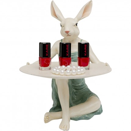 Déco lapine en robe plateau Kare Design